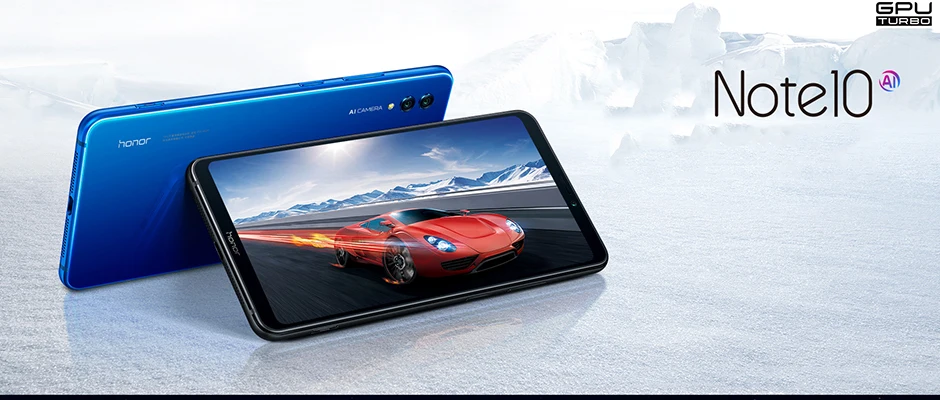 HONOR Note 10, смартфон, 6,95 дюймов, Kirin 970, четыре ядра, Android 8,1, отпечаток пальца, ID, NFC, задний, 5000 Мп+ Мп, мА/ч