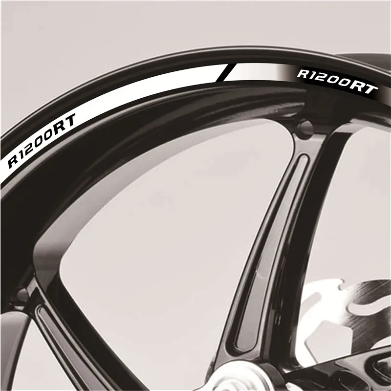 Горячая мотоциклетная внутренняя наклейка для колес обод Светоотражающие украшение Наклейки для BMW R1200RT