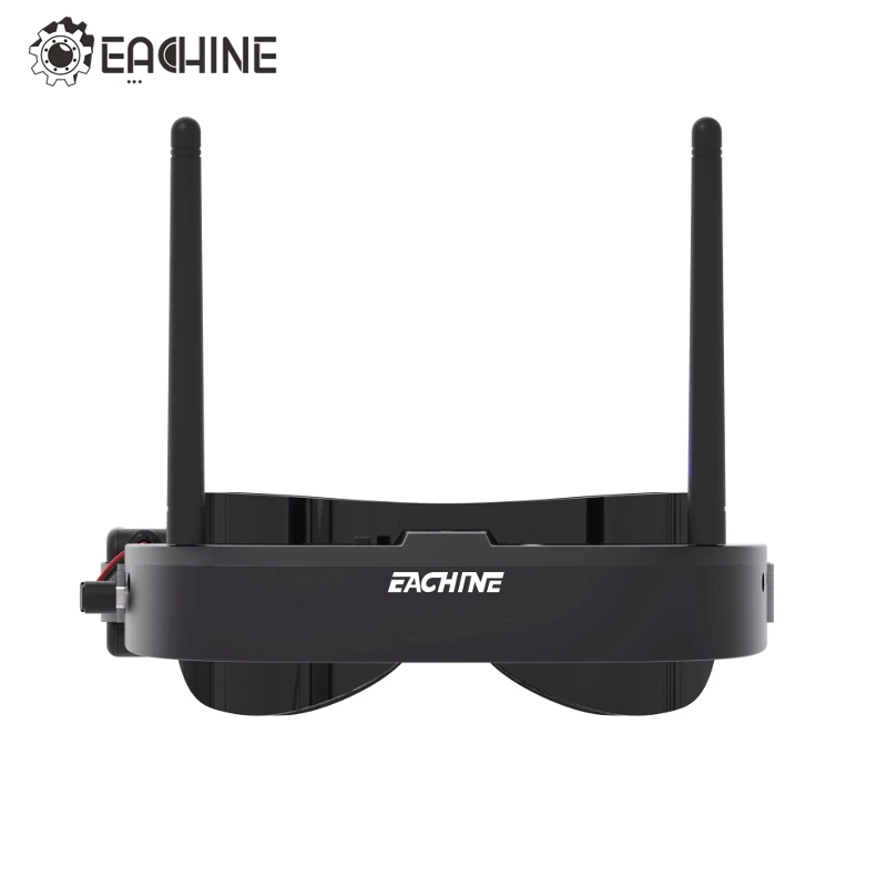 Eachine EV100 5,8G 72CH FPV гоночные очки VR гарнитура очки с 7,4 V 1000mAh батарея черный белый против Fatshark Aomway