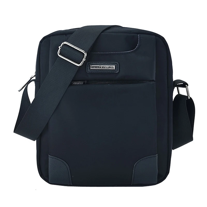 

2019 new Men shoulder bag crossbody bag high quality zipper Men bag casual simple large capacity Men handbags bag