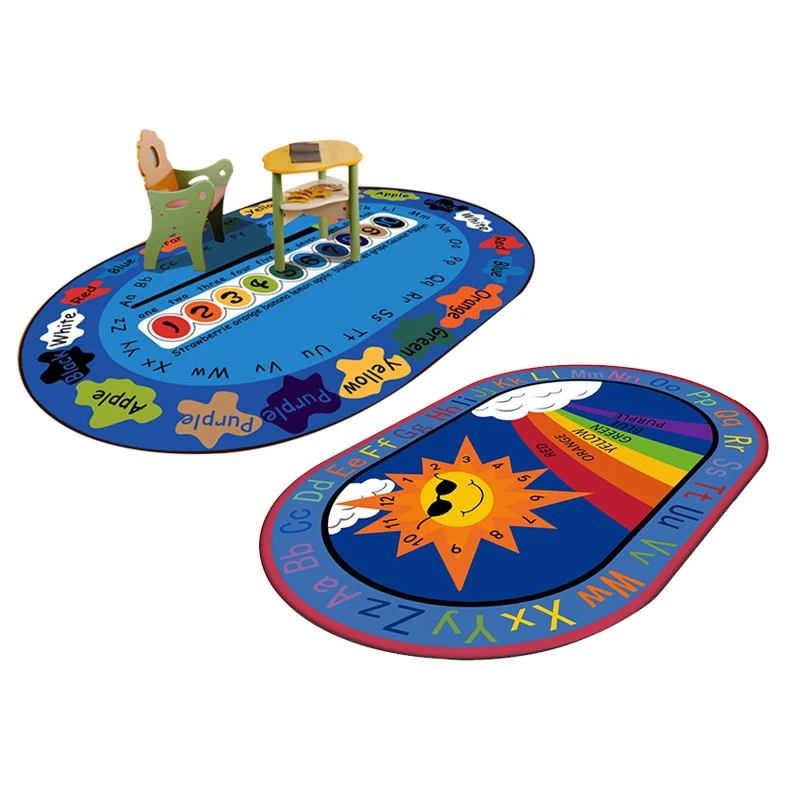 

1piece Comfortable Baby Play Mats Soft Kids Exercise Rugs Children's Game Mats Skin-friendly Child Crawl Roll Carpets Size S/L
