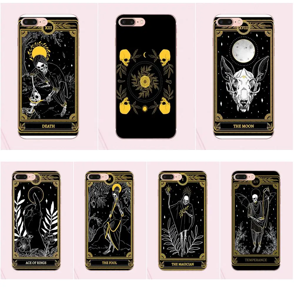 

Cool Card Black The Marigold Tarot For LG G4 G5 G6 K4 K7 K8 K10 2017 V10 V20 V30 Stylus Nexus 5 5X G2 G3 mini spirit
