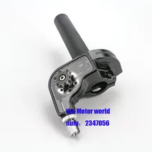 Мотоцикл 22 мм 7/" CNC руль черный универсальный быстрое действие дроссельная ручка ручки для питбайк мотоцикл