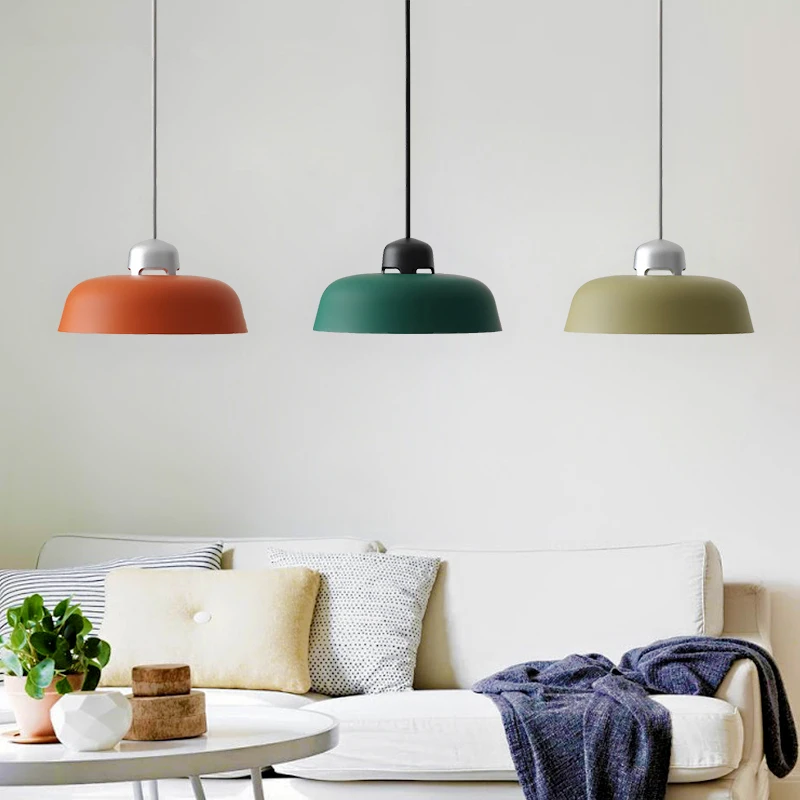 

Creative Nordic Aluminum Pendant Light Single-head Modern simplicity style bar Dining-room lamp