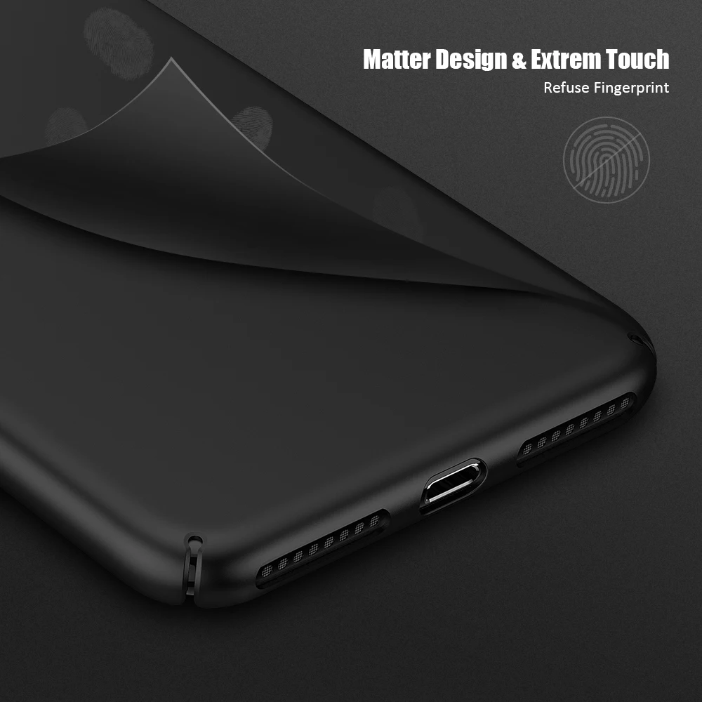 Для iPhone 7 6 6s Плюс Случаях Оригинальный Ультра Тонкий ПК матовый Аксессуары