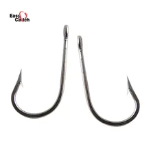 10 шт./лот рыболовные крючки, размер 5/0-13/0 из нержавеющей стали супер сильные рыболовные крючки 7691 на крупную рыбу аксессуары