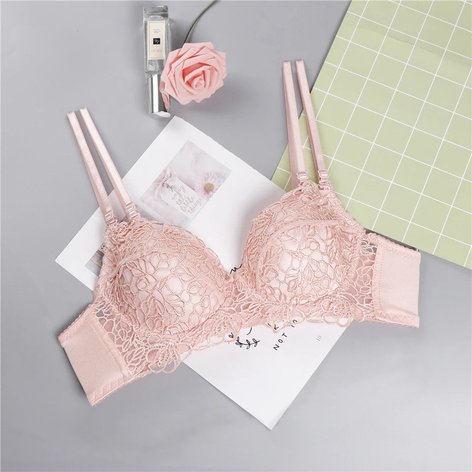 

2019 Push Up Lingerie Fashion Sexy Bras for Women Seamless Bra Bralette Underwire Brassiere Female Underwear Intimates
