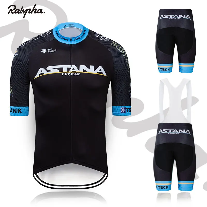 

2019 Summer Pro team Short Sleeve Men's Cycling Jersey Bib Shorts Bike Set Clothes Ropa Ciclismo Bicycle Clothing kits 19D Pad