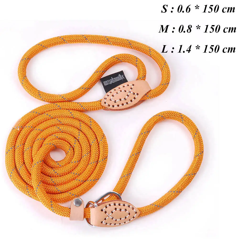 Dog Leashes For Dogs Outdoor Training Leash For Small Dog Puppy Leash Control Rope Durable Nylon Leads For Pet Dog Leash