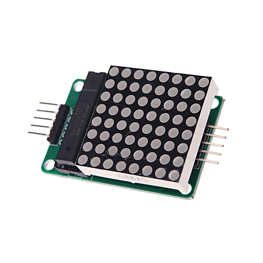 Модуль решетки MAX7219 + 5 шт. кабелей Dupont MCU LED SCM управление для Arduino в маломощный