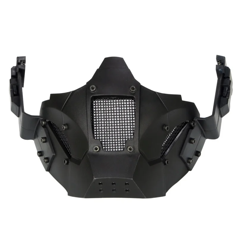 MA-95 Тактический Железный Воин маска для лица Уход за кожей лица Модуль тактическая маска, закрывающая половину лица маска Fit AF шлем для верховой езды маску - Цвет: B