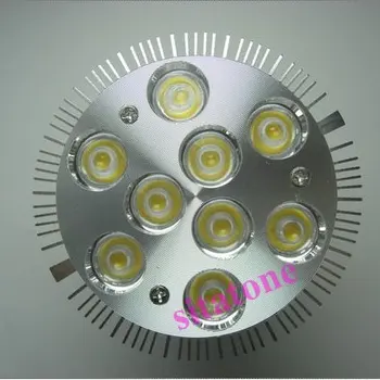 

Free shiping sale AC85-265V PAR30 E27 dimmable 9W led bulb 9*1W led lamp,2 years warranty