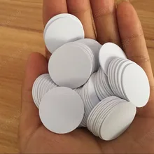 500 шт. эпоксидные ключевые бирки 125 кГц RFID TK4100 чипы с логотипом, печатные ID карты Rfid водонепроницаемые NFC бирки