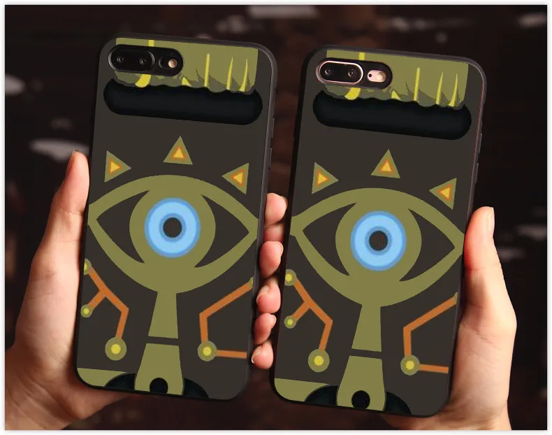 Мягкий силиконовый чехол Legend of Zelda для iPhone 6 6S Plus 7Plus XR XS XSMAX черный чехол|Бамперы| |