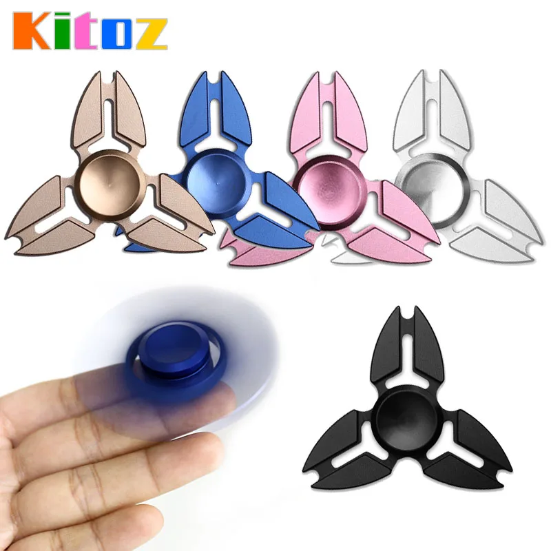 Tri spinner Triangle Crab Metal Alloy Spinner Toy Finger Spinner Spiner