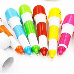 50 шт. телескопическая ручка мультяшная шариковая ручка оптовая продажа креативная ручка прекрасный подарок выражение pill pen