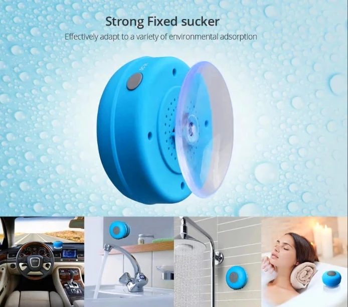 Беспроводной Bluetooth динамик стерео Громкая связь водонепроницаемый для