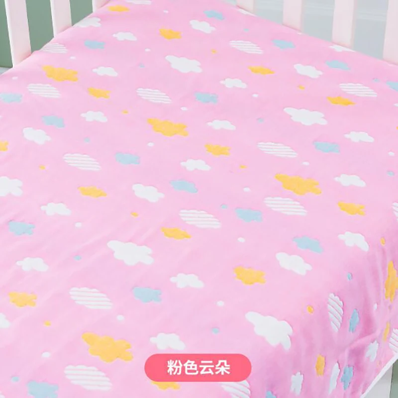 Кровать для новорожденных простыня постельные принадлежности хлопок колыбели матрас наматрасник защита осень зима Печать дышащий BHS011 - Цвет: E