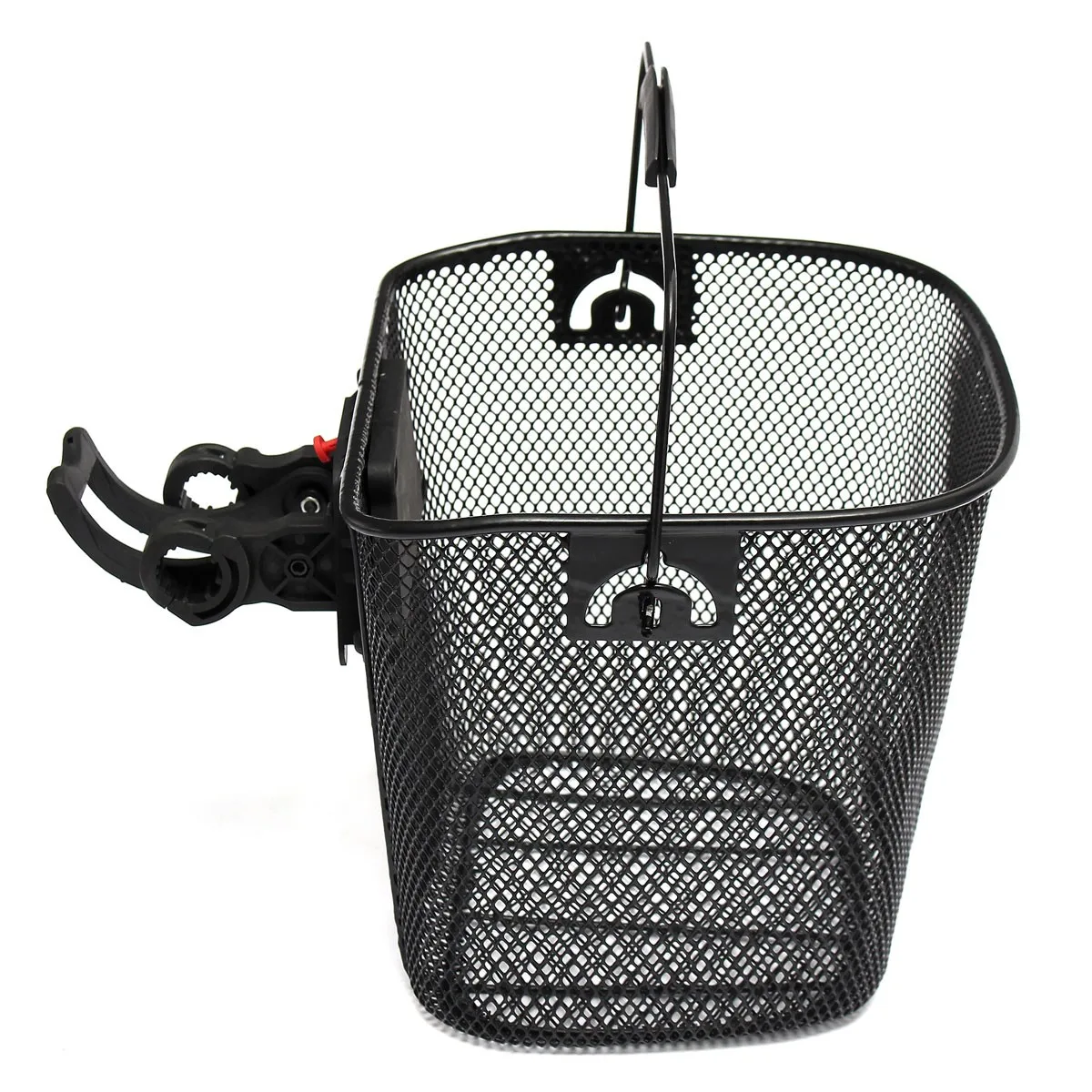 BIKE//BICYCLE METAL MESH BASKET /& QUICK RELEASE BRACKET SHOPPING