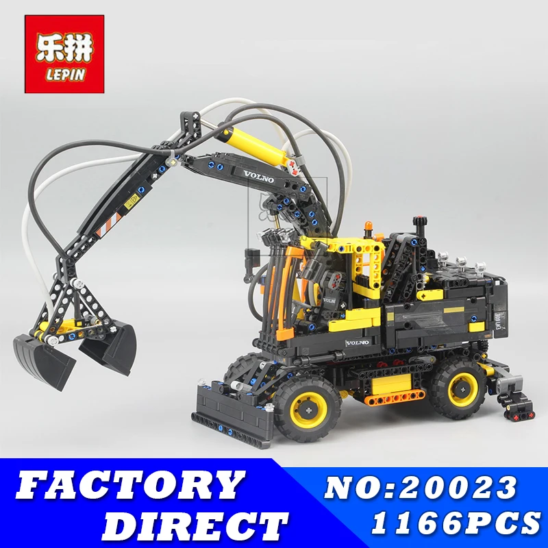 

LEPIN 20023 Technical Ultimate Series The Ew160e Excavator Set Educational Building Blocks Bricks Boys Toys Gift Model 42053