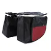 25L Waterproof Mountain Road Bicycle Bike Rack Back Rear Seat Tail Carrier Trunk Double Pannier Bag Back Rain Cover and Red ► Photo 2/6