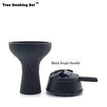 Стеклянный дым кальяна черная чаша наргиле курительная трубка-Кальян Аксессуары Кальян наргиле кальян Caloud Chicha TWAN0356