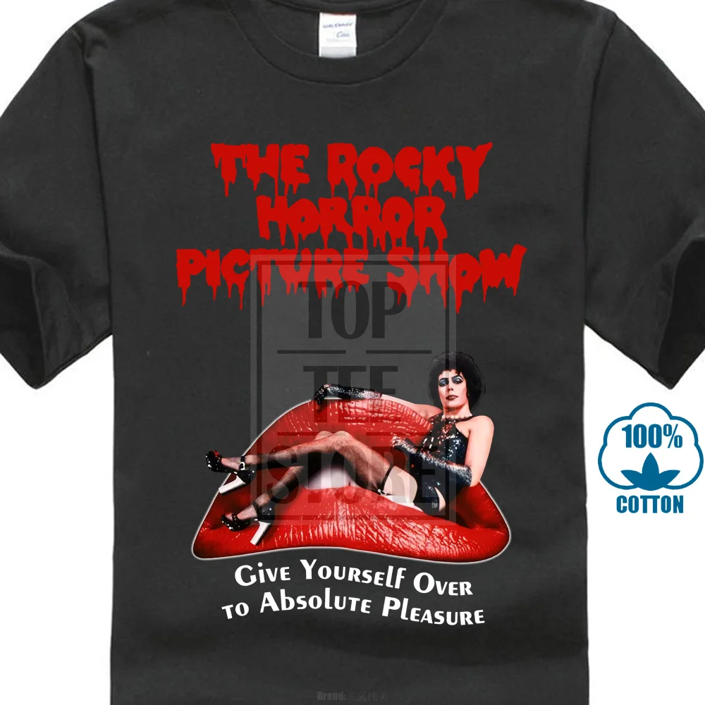The Rocky Horror Picture Show Movie мужские футболки Harajuku топ футболка Gym King черная и белая топы |