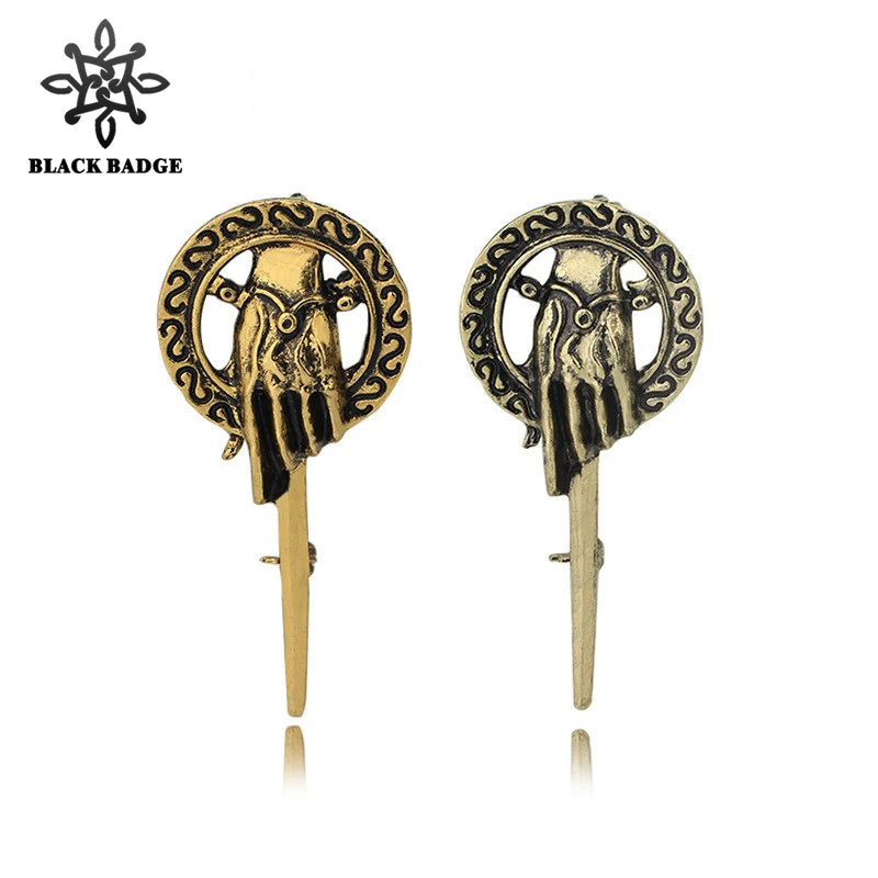 

Hand of the King Brooch Game of Thrones Song of Ice and Fire Lapel Inspired Authentic Prop Pin Badge Brooches Hip hop Jewelry