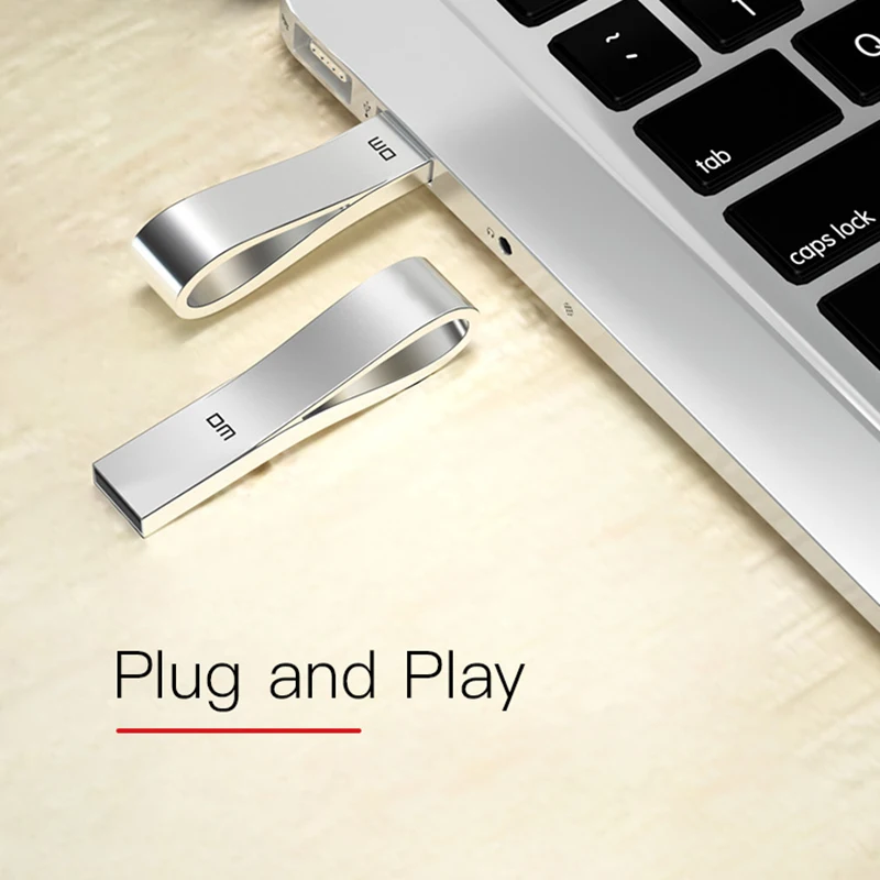 DM PD135 USB флеш-накопитель 8 ГБ/16 ГБ/32 ГБ/64 ГБ флеш-накопитель USB 2,0 карта памяти Флешка водонепроницаемый металлический usb ключ