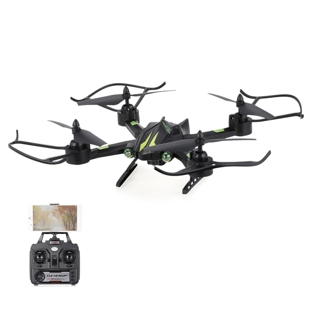 Квадрокоптер Utoghter 69308 720P HD камера Drone Wi Fi FPV вертолет 2 4G 6 осевой гироскоп режим