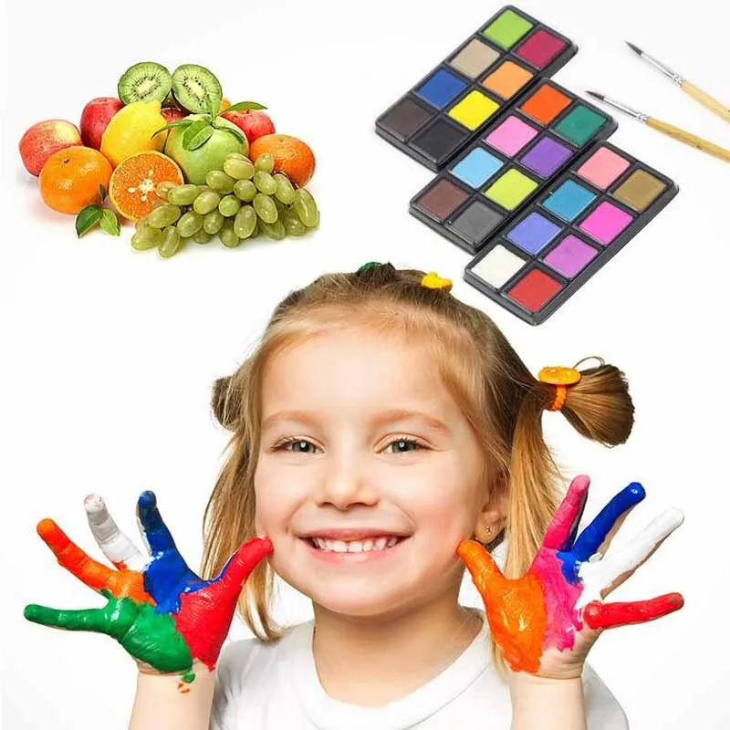 

12/20/24 Color Ink Pad Scrapbooking Colorful Inkpad Stamp Sealing Decoration Fingerprint Stencil Card DIY Crafts Drawing Toy Set