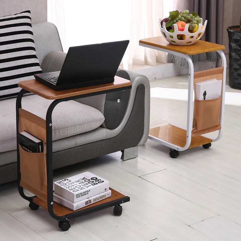 Simple Sofa Laptop Desk With Wheels To Facilitate Small Desk Desk