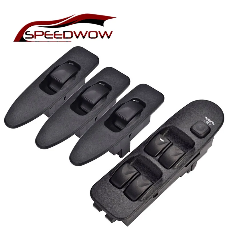 

SPEEDWOW Car Front Left Right Power Master Window Switches Power Master Window Switch For Mitsubishi Carisma