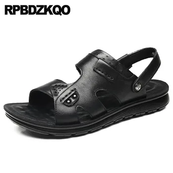 

Slides Outdoor Sport Native Slippers Stud Sneakers Rivet Designer Shoes Men High Quality Brown Sandals Leather Summer Fashion