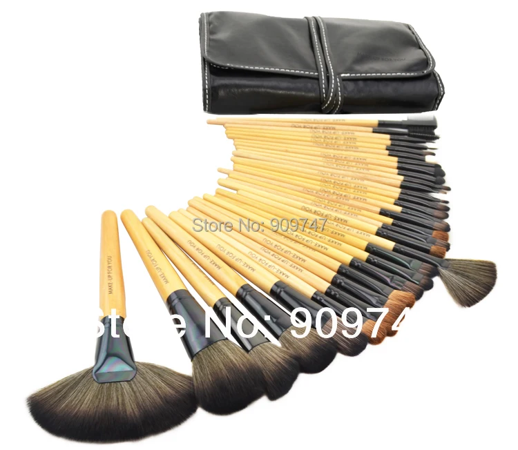 

2014 HOT, Professional 32 pcs Cosmetic Make Up Brush Sets tools Makeup Brush Set tools Makeup Toiletry Kit tools free shipping