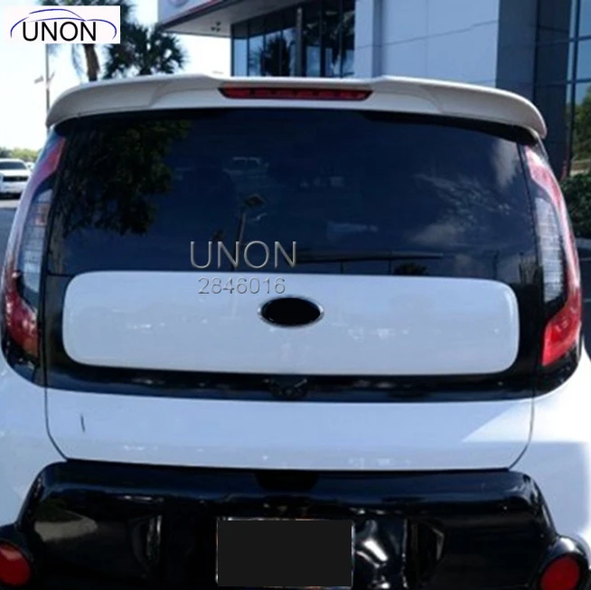 

For Kia Soul Spoiler ST SY ABS Material Car Rear Wing Primer Color Rear Spoiler For Kia Soul Spoiler 2010-2015