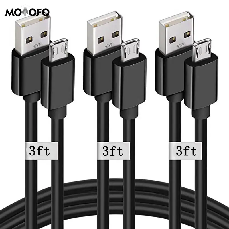 Кабель Micro USB 3 комплекта универсальный кабель для передачи данных