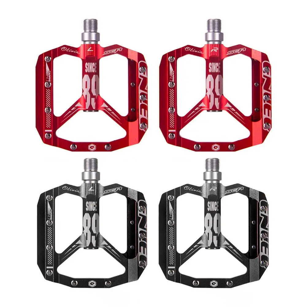 

Bicycle Alloy Road Bike Pedals Ultralight MTB Bicycle Pedal Bike Bearing Pedal DH Off-Road Vehicle Equipment Pedal