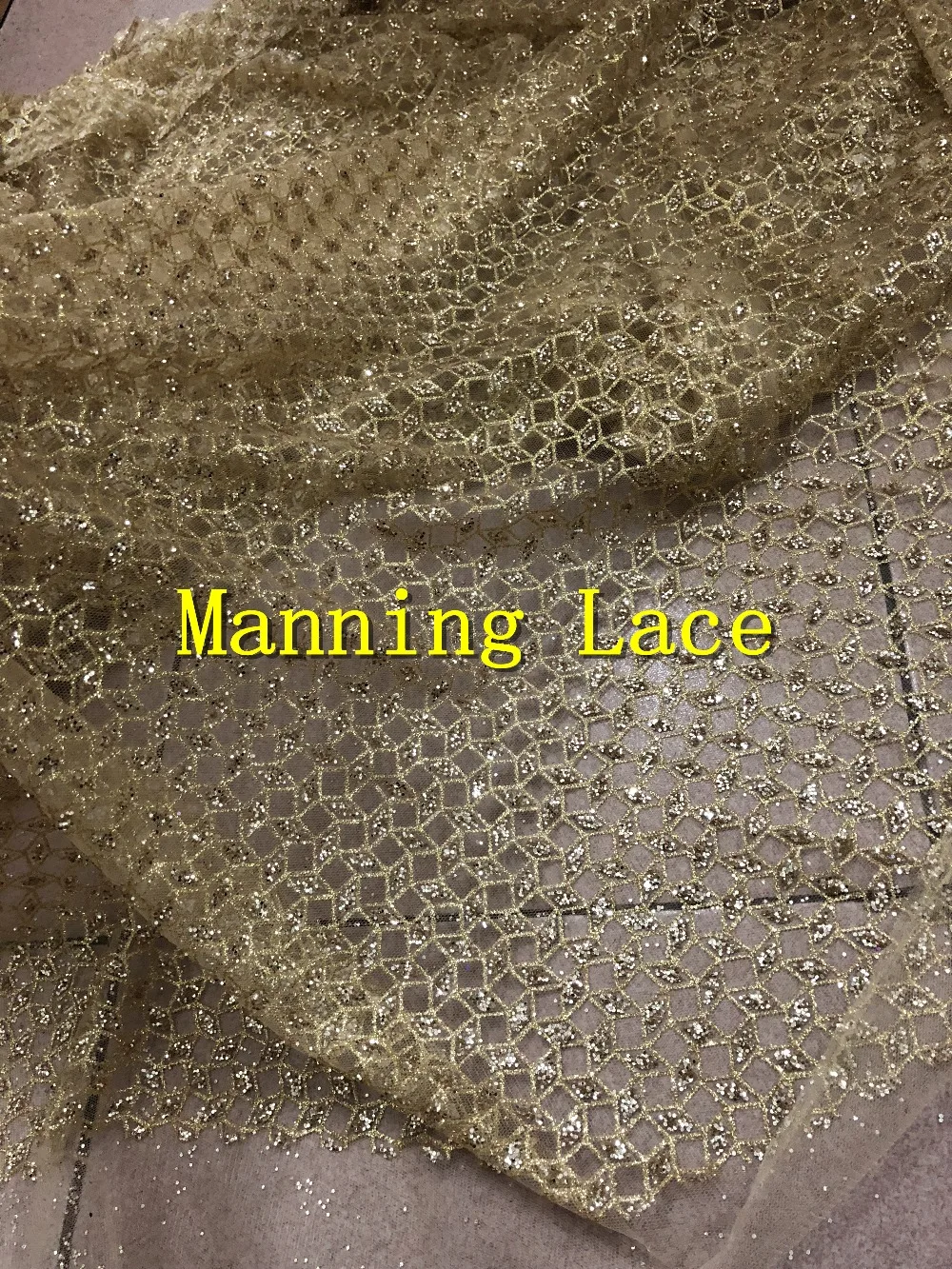 

New Arrivals Hot Sell Mesh Fabric with Shining glitter ,Free shipping Wholesale Price african shinny glued glitter lace