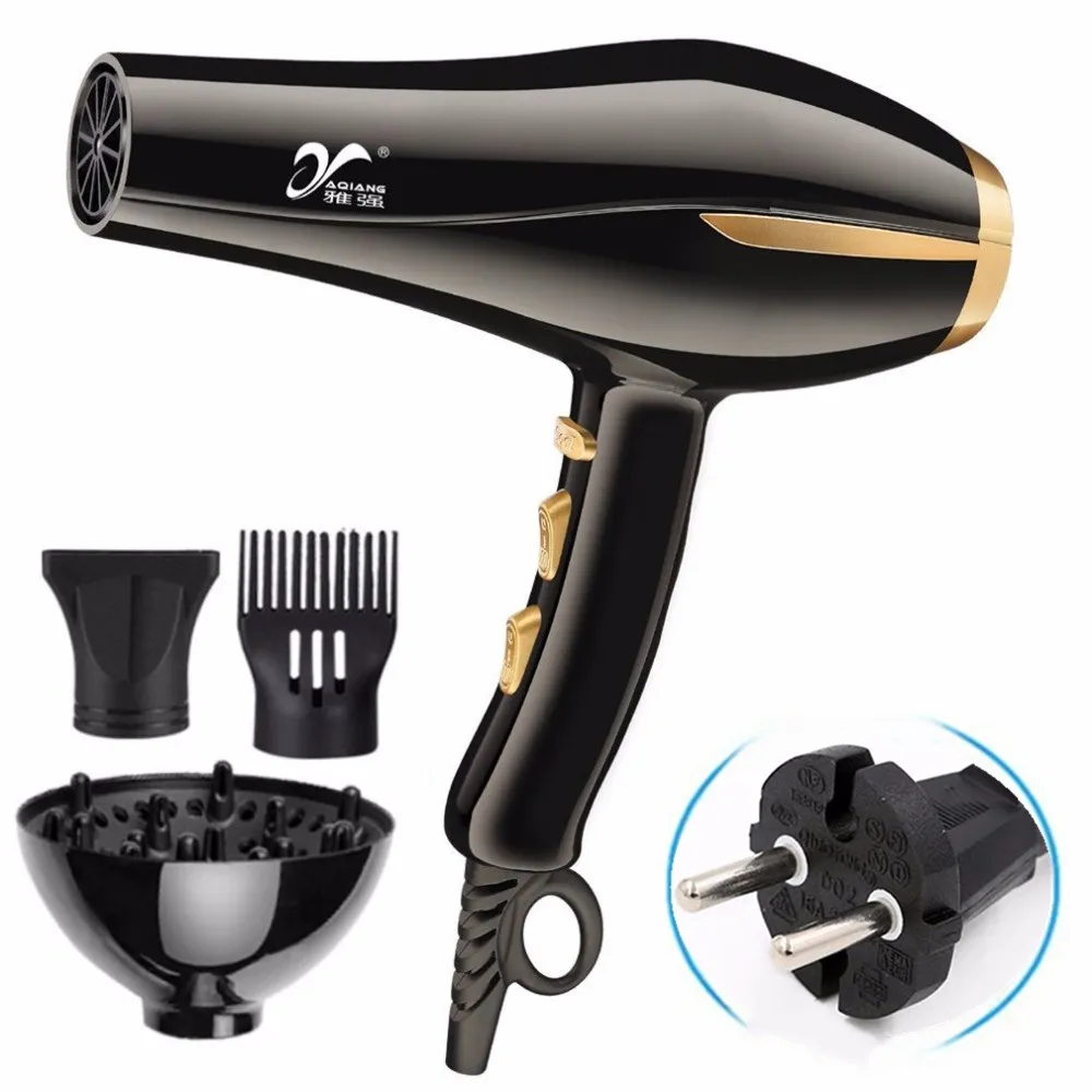 

Anion 3000W 220V Hair Dryer Russian Stock Blue Light Ceramic Ionic Fast Styling Blow Dryer AC Motor Salon&Home Use Hair Drier