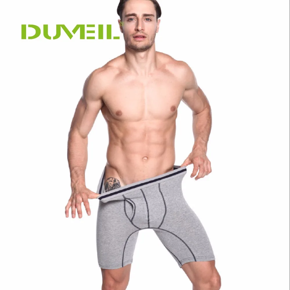 

Plus Size 2Pieces/Lot Cotton Boyshort Five Points Men's Underwear Lengthening Anti Abrasion Sports Fitness Men's Panties