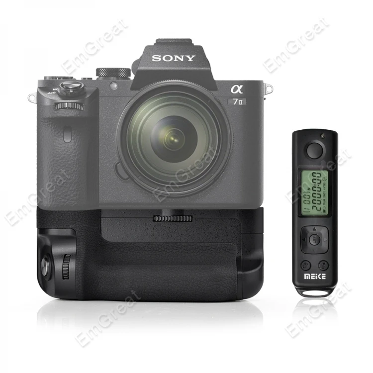Батарейный блок Meike MK A7II Pro держатель для камеры Sony A7RII вертикальная съемка