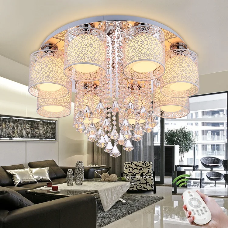 

luxuryNew hot crystal Ceiling lamps the living room bedroom restaurant Home Furnishing commercial Ceiling lights lighting