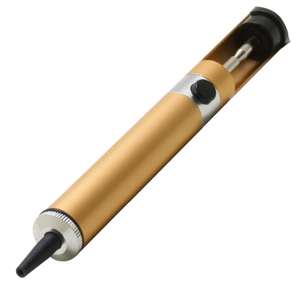 Антистатический алюминиевый насос для пайки 908 366A 32 hg (195 мм)|solder sucker|desoldering pumpsucker
