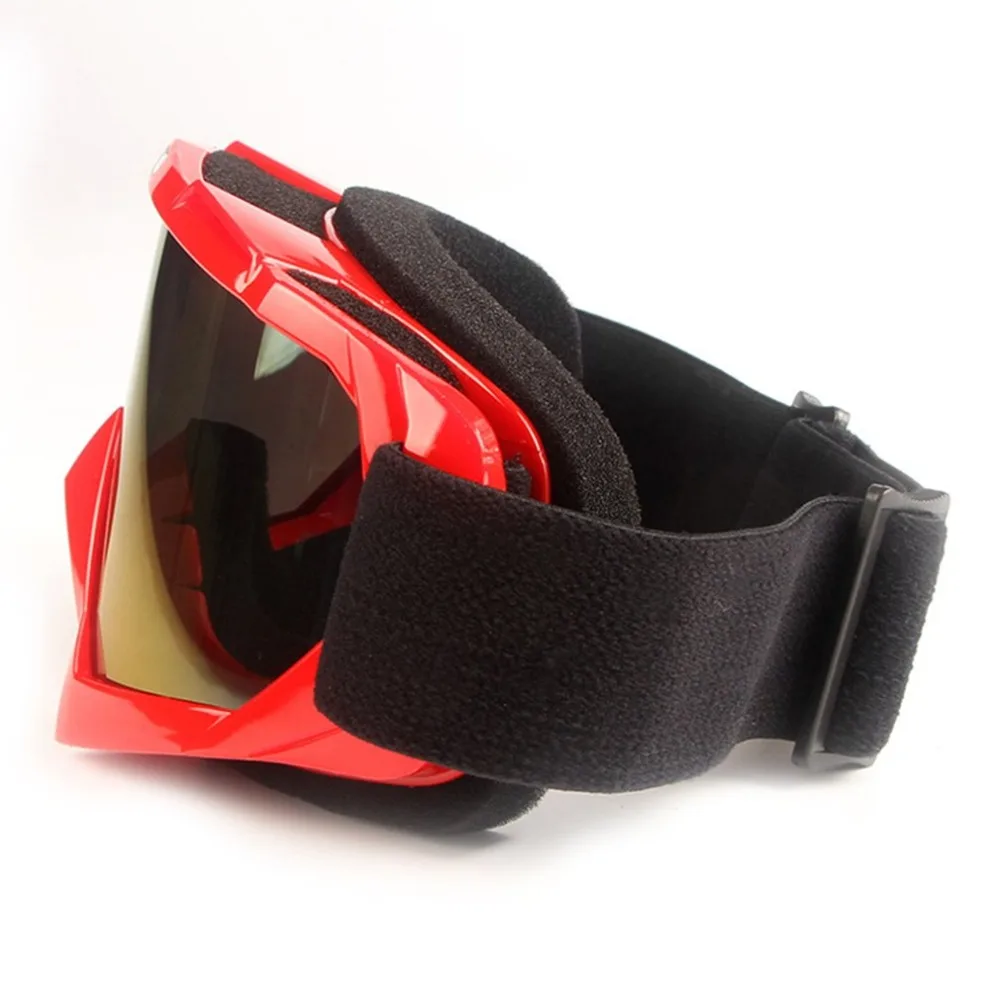 Мотоцикл очки Очки Off-Road Ветрозащитный Анти-туман Тактическая очки Лыжный Спорт очки Открытый UV400 защиты Детская безопасность