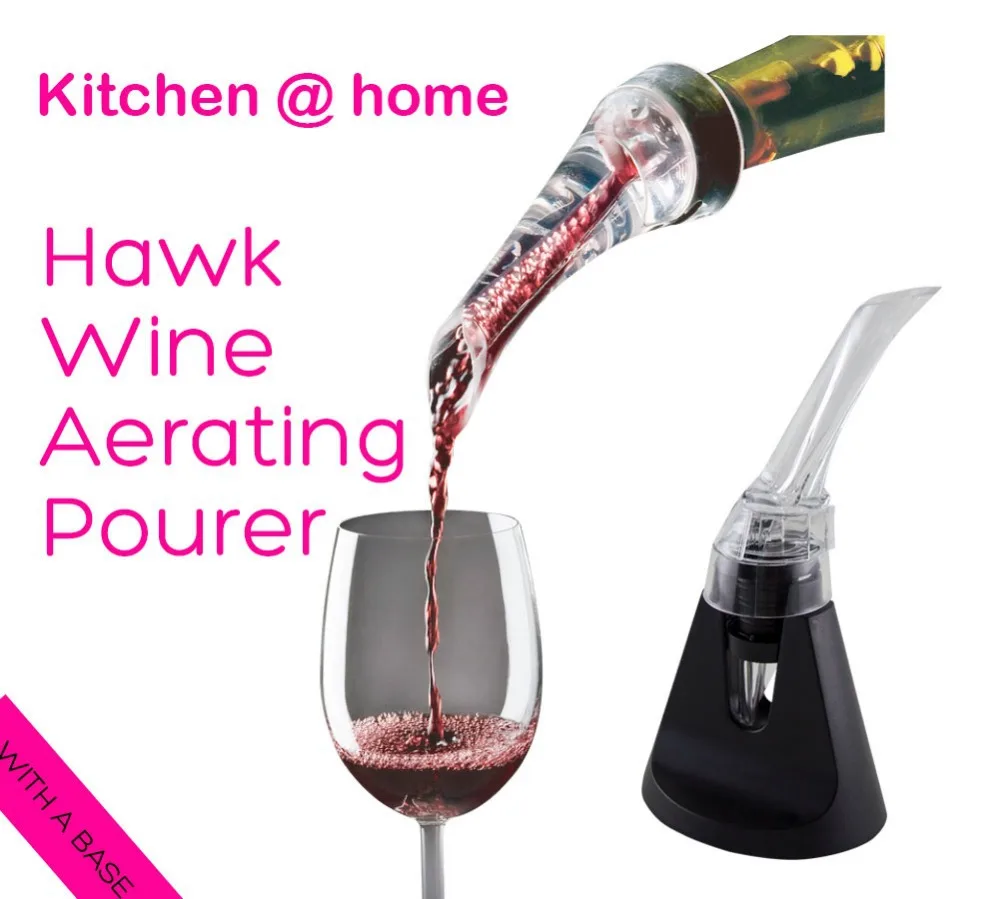 Buy Hawk Wine Aerating Pourer,Olecranon Decanter