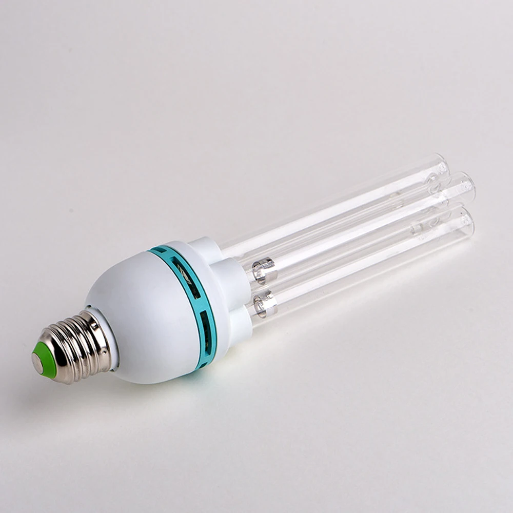 E27 UVC ультрафиолетового ультрафиолетовая трубчатая лампа накаливания дезинфекционная лампа озон стерилизации клещей огни бактерицидные