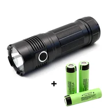 Мощность ful XHP70.2 XHP50.2 светодиодный USB C зарядка фонарик водонепроницаемый перезаряжаемый внешний аккумулятор фонарь с 3x18650 литий-ионный аккумулятор