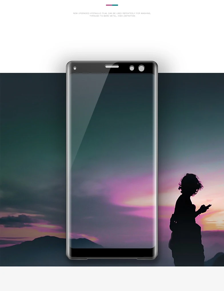 Полная изогнутый закаленное Стекло для sony Xperia XZ4 XZ3 XZ2 XZ2 компактный XZS XZ1 XZ полное покрытие взрывозащищенные Экран протектор фильм