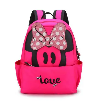 

New Cute Cartoon Children School Bag mickey waterproof backpack kids kindergarten backpack school bag/Satchel for girls